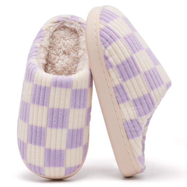 Guyarns Kinder Hausschuhe mit Memory-Schaum – Warme Pantoffeln mit rutschfester Sohle