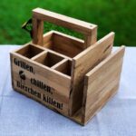 WORKEFIED Grillbox aus Akazienholz mit Flaschenöffner – Praktische Aufbewahrung für Grillmeister – Bild 5