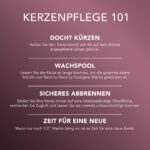Yankee Candle Black Cherry Duftkerze gross – 150 Stunden Brenndauer im Glss – Bild 8