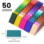 ARTFLY Polymer Clay Set mit 50 Farben & 18 Werkzeugen – Modelliermasse für kreative DIY-Projekte – Bild 2