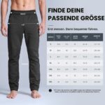 Souke Sports Herren Winter-Fahrradhose Lang mit Fleecefutter – Winddicht & Wasserdicht – Bild 7