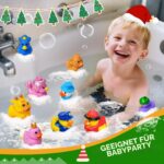 Tymokcall Adventskalender Enten 2026 – 24 Quietscheenten für Kleinkinder 1–3 Jahren – Bild 6