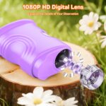 Ashfly Kinder-Mikroskop mit 1080P HD Display – 200x Vergrösserung für Entdeckungen – Bild 9