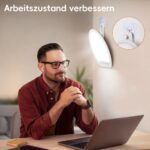 Comfytemp Tageslichtlampe 16.000 Lux – UV-freie Lichttherapie für Schreibtisch & Schlaf – Bild 6
