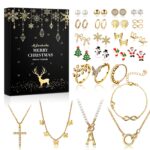 MJARTORIA Schmuck Adventskalender 2026 – 24 Überraschungen für Frauen & Mädchen