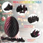 24 Dracheneier 3D-Druck Set mit beweglichen Drachen – Adventskalender für Kinder – Bild 4