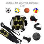 BJNCDIO Fussball Trainingsset – 6m Koordinationsleiter, 12 Hütchen & Kicktrainer – Bild 3