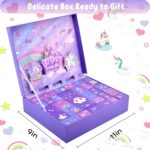 Adventskalender 2026 für Mädchen – 24 Tage Weihnachts-Countdown mit Einhorn-Accessoires – Bild 3