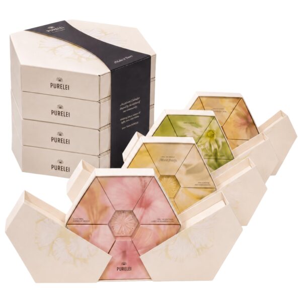 Purelei Schmuck Adventskalender 2026 – 24 Gold Schmuckstücke aus wasserfestem Edelstahl für Damen