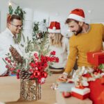 MYELLU Mini Weihnachtsbaum 28 cm – Künstlicher Christbaum für Tisch & Deko – Bild 7