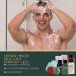 BODY & EARTH Adventskalender 2026 für Männer – 24 Premium Pflegeprodukte & Bartpflege – Bild 3