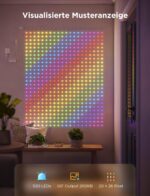 Govee Smart LED Vorhang 4,5x2m mit 1560 LEDs – RGBIC Curtain Lights mit AI & App-Steuerung – Bild 2