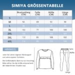 SIMIYA Thermounterwäsche Herren Set mit Fleece – Warme Funktionsunterwäsche für Winter & Ski – Bild 5