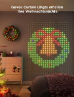 Govee Smart LED Vorhang 4,5x2m mit 1560 LEDs – RGBIC Curtain Lights mit AI & App-Steuerung – Bild 5