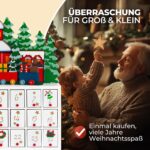 SPIELWERK® Adventskalender Winterlandschaft – Holz-Adventskalender zum Selberbefüllen – Bild 5
