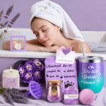Giftota 11-tlg. Wellness Geschenkset für Frauen – Spa Selfcare mit Thermobecher & Duftkerze – Bild 5