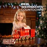 SPIELWERK® Adventskalender Lokomotive zum Befüllen – Wiederverwendbar aus Holz für Kinder – Bild 7