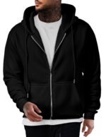 JMIERR Herren Hoodie Fleece – Warm & Komfortabel für Herbst & Winter