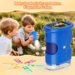 Ashfly Digitales Kindermikroskop 1080P HD – 200x Vergrösserung mit LED für Entdecker 4–12 Jahre – Bild 4