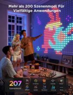 Govee Smart LED Vorhang 4,5x2m mit 1560 LEDs – RGBIC Curtain Lights mit AI & App-Steuerung – Bild 7