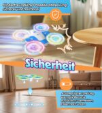 Korffe Mini Drohne für Kinder ab 6 Jahren – RC Flugzeug mit LED Lichtern für Indoor & Outdoor – Bild 6