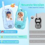 iKidiki Video Walkie Talkie Kinder Aufladbar – HD Videoanrufe mit Spracheffekten für 3-8 Jahre – Bild 5