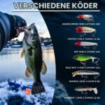 Funzhan Angeln Adventskalender 2026 – 27-teiliges Köder-Set für Männer & Teenager – Bild 5