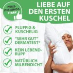 Welldora Winterdecke 135x200 cm – Premium Daunen- & Federdecke mit 650 GSM – Bild 4