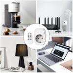 HBN 5er Funksteckdosen-Set mit 2 Fernbedienungen – 16A/3.680W Wireless Steuerung bis 30m – Bild 7