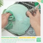 Ohuhu Kuchen Transportbox 10 Zoll – 3in1 Tortenbox mit Cupcake Tablett & Tragegriff – Bild 9