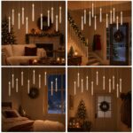Eldnacele 12er Set Schwebende LED Kerzen mit Zauberstab-Fernbedienung – 15 cm – Bild 7
