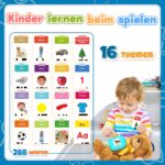 HOMESTEC Lernkartenleser 144 Karten – Sprachförderung für Kinder ab 2 Jahren – Bild 2