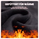 QGGQDD Thermo Umstandsleggings High Waist – Fleecegefüttert für Schwangere im Winter – Bild 3