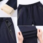 PrimeCrest Jogginghose Herren gefüttert – Thermo Sporthose für Winter & Training – Bild 2