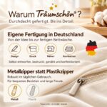 Träumschön Biber Bettwäsche 2tlg. 135x200 cm – Winterlandschaft aus 100% Baumwolle – Bild 7