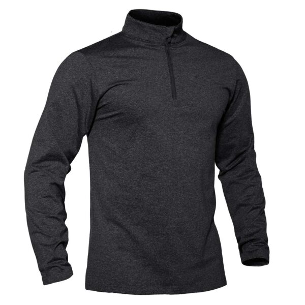 TACVASEN Herren Fleece Pullover mit 1/4-Reissverschluss – Atmungsaktiv & Warm für Sport