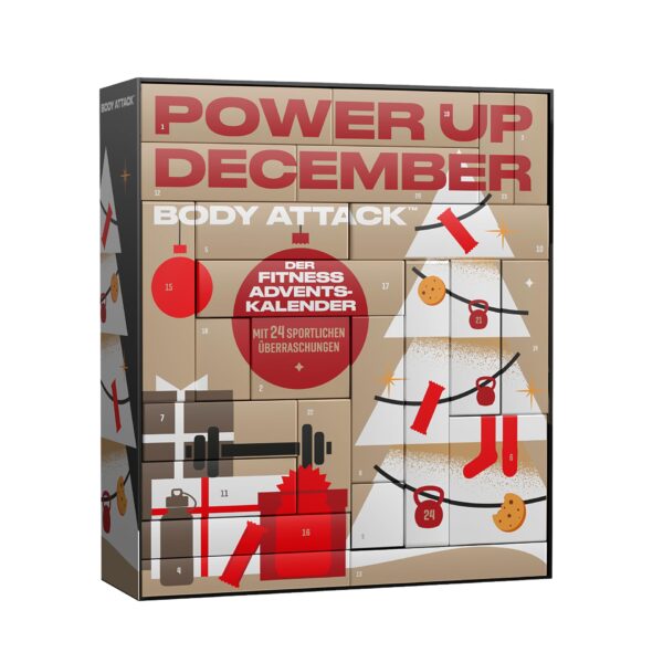 Body Attack Adventskalender 2026 – Fitness Sportnahrung mit Proteinriegeln & Snacks