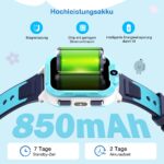 Baolubao 4G Smartwatch Kinder mit GPS, Telefon & SOS – Kinderuhr für 4-12 Jahre – Bild 7