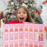 SenZjx Adventskalender 2026 für Mädchen – 24 Prinzessinnenpuppen Weihnachts-Countdown – Bild 6