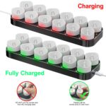 daphomeu 12er LED Teelichter mit Fernbedienung – Wiederaufladbar, 100+ Std. Betrieb – Bild 7