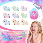 Qivatex Einhorn-Badebomben 9er Set mit Überraschungsspielzeug – Geschenkset für Kinder – Bild 7