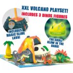 CRAZE DINOREX Adventskalender 2026 – 24 Türchen mit Vulkan Playset für Kinder ab 4 Jahren – Bild 3