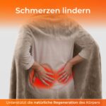 KLAMER Wärmedecke 180x130 cm mit 9 Heizstufen – Elektrische Heizdecke für Bett & Sofa – Bild 7
