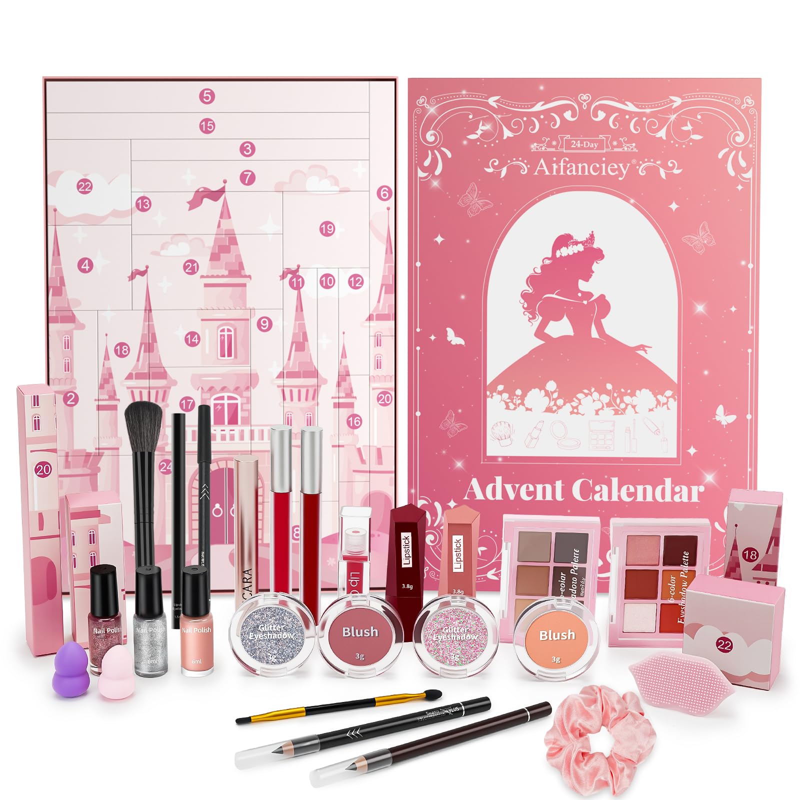Aifanciey Beauty Adventskalender 2026 – 24 Premium Kosmetikprodukte für Frauen & Mädchen