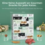 BOXILAND® Katzen-Adventskalender 2026 – 24 Snacks in 16 Sorten für tägliche Verwöhnmomente – Bild 4