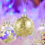 Kesote Weihnachtskugeln Gold 24er-Set – Kunststoff-Christbaumkugeln mit Glitzer & Deckel – Bild 7