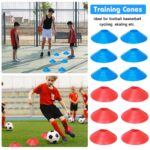 YGORTECH Fussball Trainingsset Blau – Koordinationsleiter, Hütchen & Kick-Trainer für Kinder – Bild 7