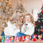 SenZjx Adventskalender 2026 für Mädchen – 24 Prinzessinnenpuppen Weihnachts-Countdown – Bild 4