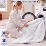 WAVVE Winterbettdecke 135x200 cm – Wärmende Steppdecke aus Mikrofaser – Bild 6