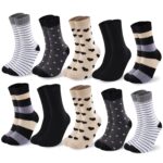 Cirorld Damen Baumwollsocken 10/20 Paar – Weich, atmungsaktiv & strapazierfähig